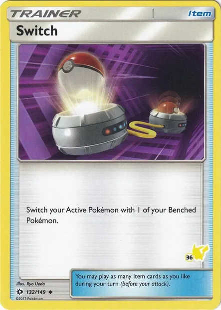 Échange, carte Pokémon BA20 132p-36 — extension Battle Academy 2020