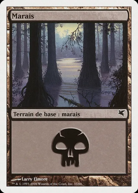 Swamp, Magic card PSAL F33 — Salvat 2005 set