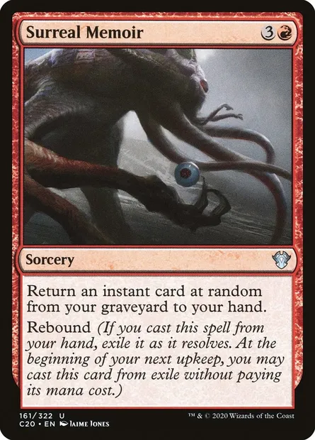 Surreal Memoir, Magic card C20 161 — Commander 2020 set