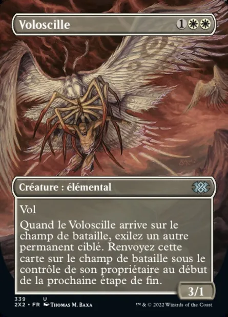 Voloscille, carte Magic 2X2 339 — extension Double Masters 2022