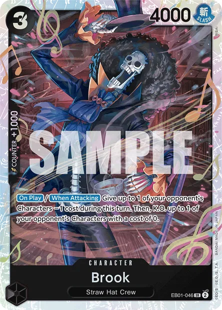 Brook, carte One Piece EB01-046 — extension MEMORIAL COLLECTION