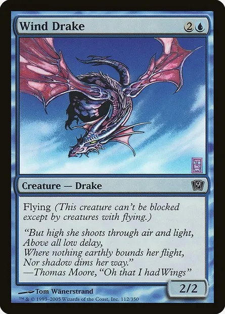 Wind Drake, Magic card 9ED 112★ — Ninth Edition set