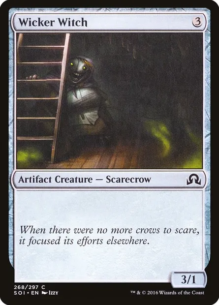 Wicker Witch, Magic card SOI 268 — Shadows over Innistrad set