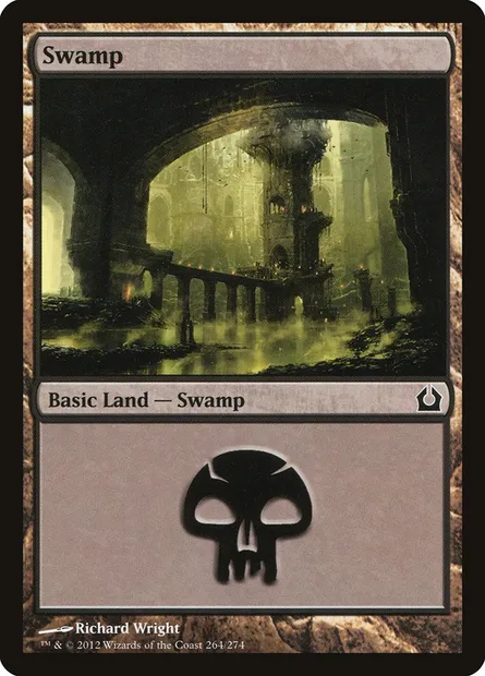 Swamp, Magic card RTR 264 — Return to Ravnica set