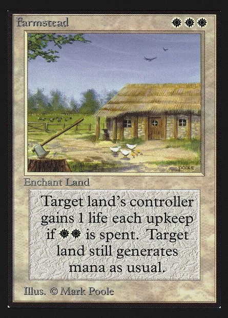 Ferme, carte Magic CEI 20 — extension Intl. Collectors' Edition