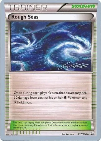 Rough Seas, Pokémon card WCD16 137-3 — World Championship Decks 2016 set