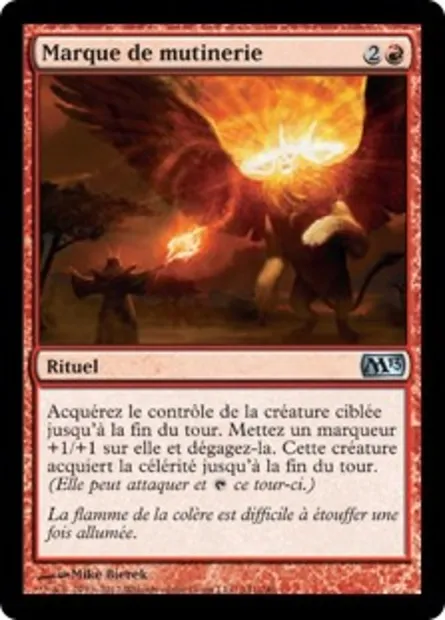 Marque de mutinerie, carte Magic M13 141 — extension Magic 2013