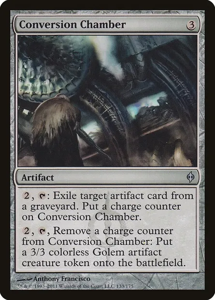 Conversion Chamber, Magic card NPH 133 — New Phyrexia set