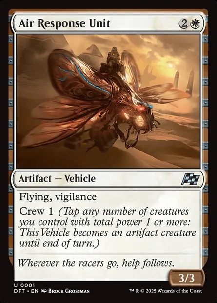 Air Response Unit, Magic card DFT 1 — Aetherdrift set