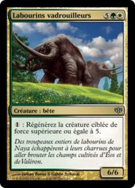 Labourins vadrouilleurs, carte Magic CON 129 — extension Conflux