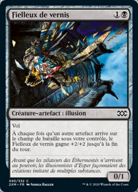 Fielleux de vernis, carte Magic 2XM 95 — extension Double Masters