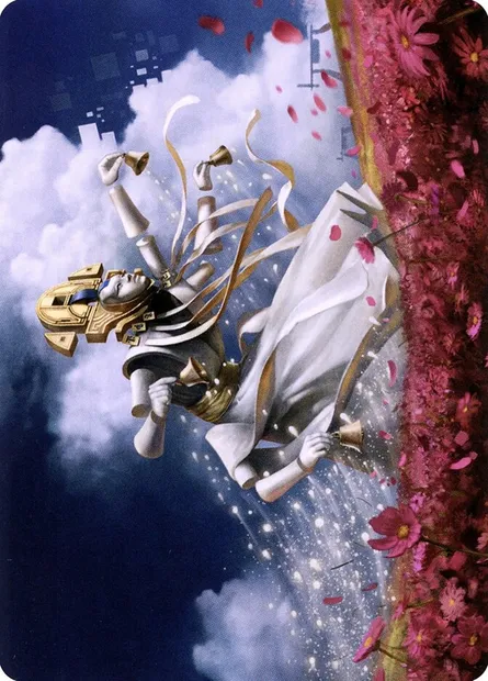 Myojin of Blooming Dawn // Myojin of Blooming Dawn, carte Magic ANEO 33 — extension Neon Dynasty Art Series