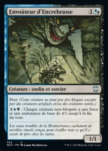 Envoûteur d'Encrebrasse, carte Magic NCC 342 — extension New Capenna Commander