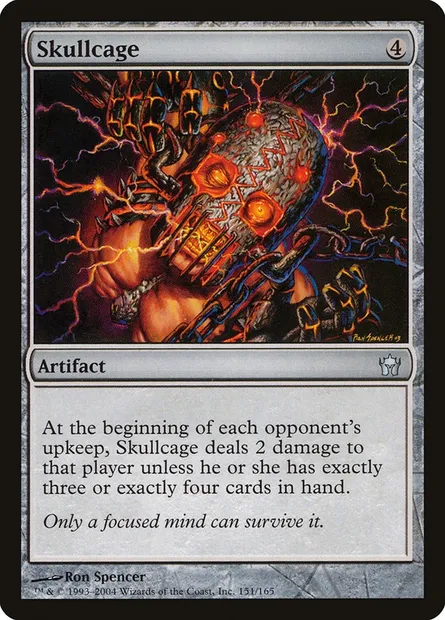 Skullcage, Magic card 5DN 151 — Fifth Dawn set
