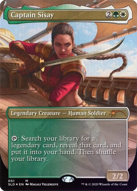 Captain Sisay, Magic card SLD 51 — Secret Lair Drop set