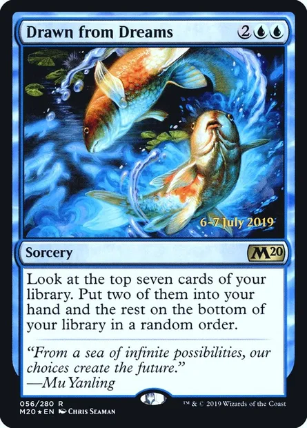 Drawn from Dreams, Magic card PM20 56s — Core Set 2020 Promos set