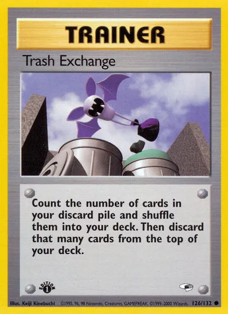 Trash Exchange, Pokémon card GH 126 — Gym Heroes set