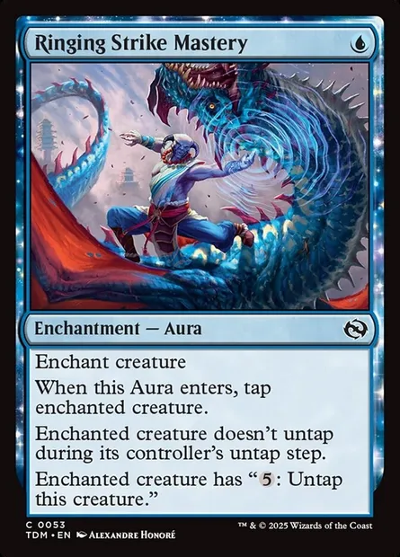 Ringing Strike Mastery, Magic card TDM 53 — Tarkir: Dragonstorm set