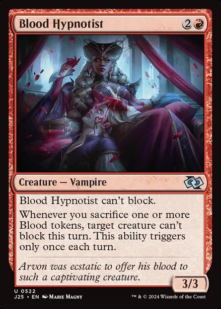 Blood Hypnotist, Magic card J25 522 — Foundations Jumpstart set