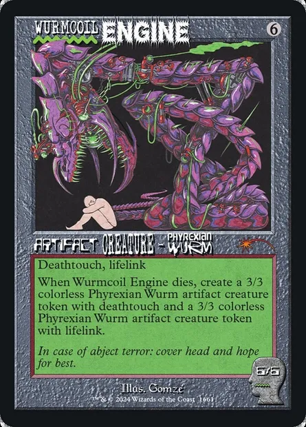 Wurmcoil Engine, Magic card SLD 1661 — Secret Lair Drop set