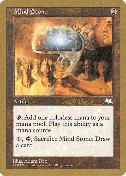 Pierre de l'esprit, carte Magic WC97 pm153 — extension World Championship Decks 1997