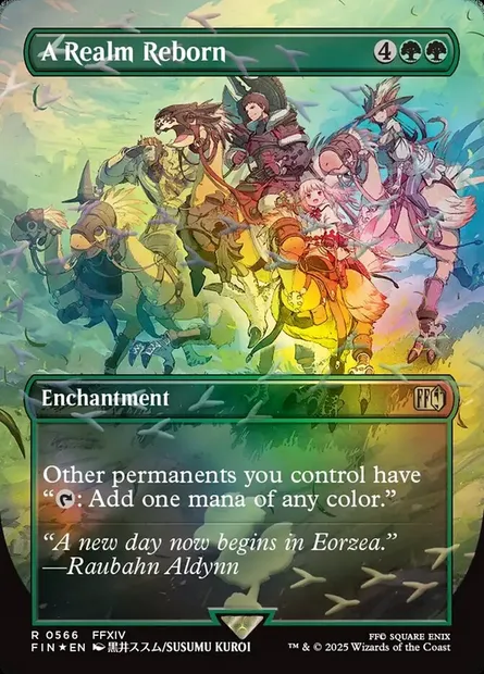 Renaissance éorzéenne, carte Magic FIN 566 — extension Final Fantasy