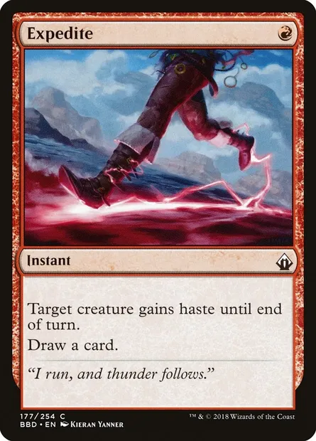 Expedite, Magic card BBD 177 — Battlebond set