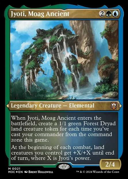 Jyoti, Moag Ancient, Magic card M3C 21 — Modern Horizons 3 Commander set