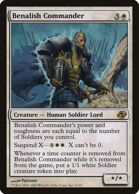 Benalish Commander, Magic card PLC 2 — Planar Chaos set