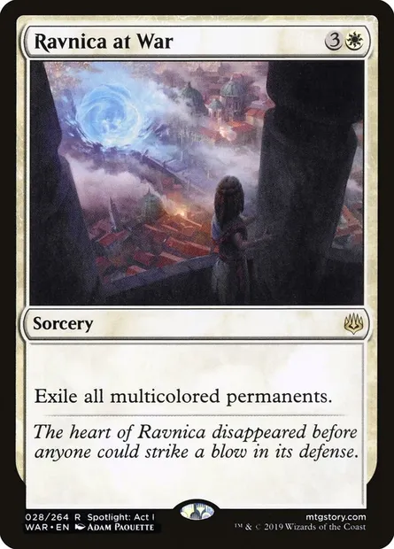 Ravnica at War, Magic card WAR 28 — War of the Spark set
