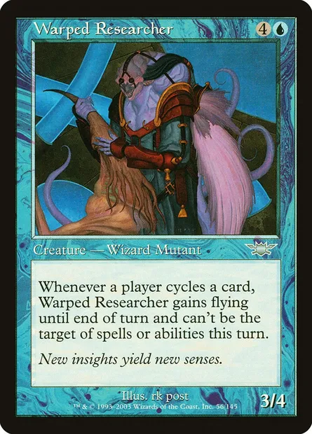 Chercheur dévoyé, carte Magic LGN 56 — extension Légions