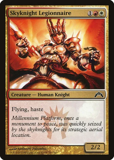 Skyknight Legionnaire, Magic card GTC 197 — Gatecrash set