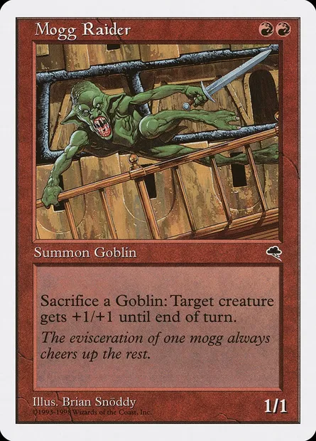 Mogg Raider, Magic card ATH 46 — Anthologies set