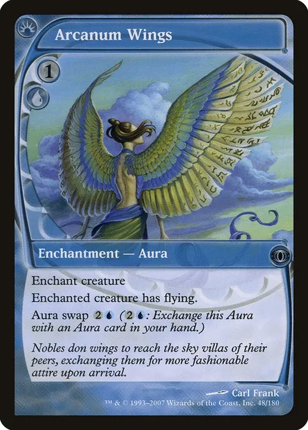 Arcanum Wings, Magic card FUT 48 — Future Sight set