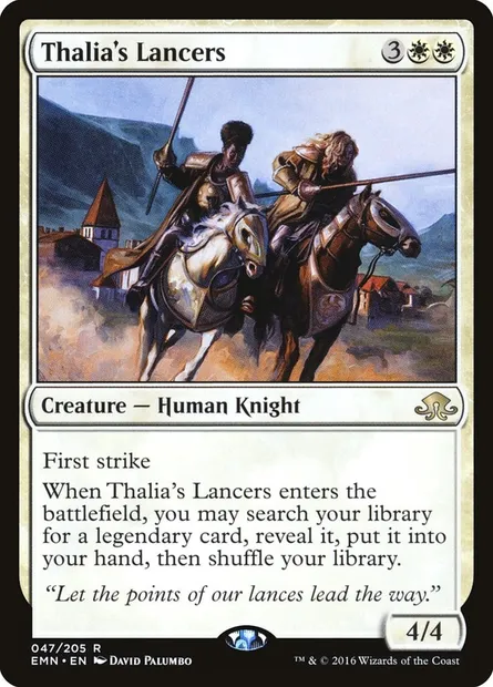 Thalia's Lancers, Magic card EMN 47 — Eldritch Moon set