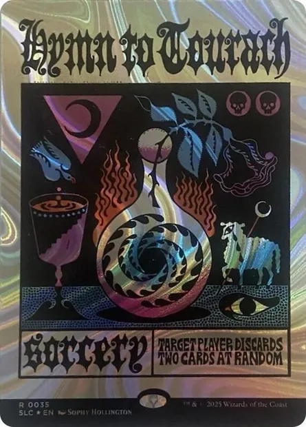 Hymn to Tourach, carte Magic SLC 35 — extension Secret Lair Countdown