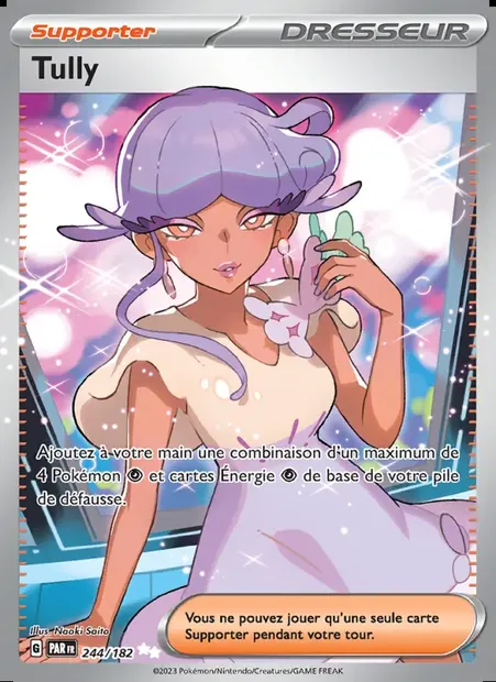 Tully, carte Pokémon PAR 244 — extension Faille Paradoxe