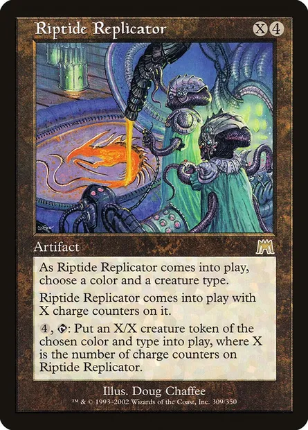 Riptide Replicator, Magic card ONS 309 — Onslaught set