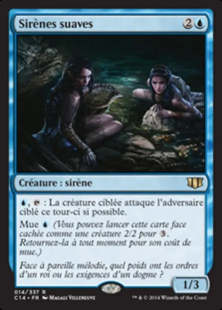 Sirènes suaves, carte Magic C14 14 — extension Commander 2014