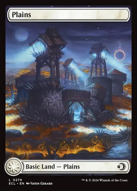 Plaine, carte Magic ECL 279 — extension Lorwyn Eclipsed