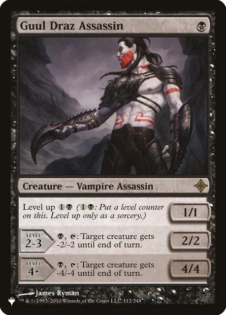 Guul Draz Assassin, Magic card PLST ROE-112 — The List set