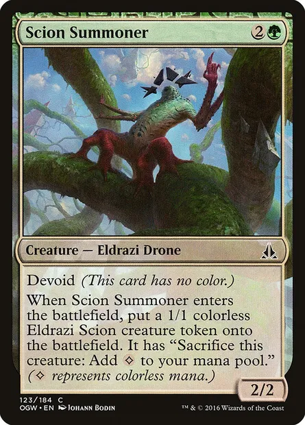 Scion Summoner, Magic card OGW 123 — Oath of the Gatewatch set