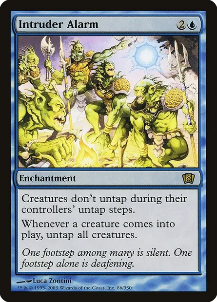 Intruder Alarm, Magic card 8ED 86★ — Eighth Edition set