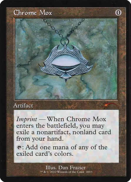 Mox de chrome, carte Magic SLC 2003 — extension Secret Lair Countdown
