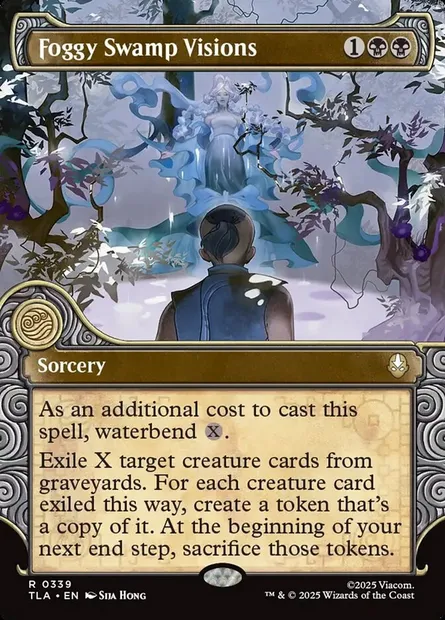 Foggy Swamp Visions, Magic card TLA 339 — Avatar: The Last Airbender set