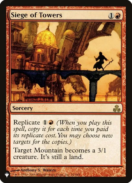 Siege of Towers, Magic card PLST GPT-76 — The List set
