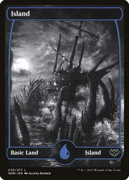Island, Magic card VOW 270 — Innistrad: Crimson Vow set