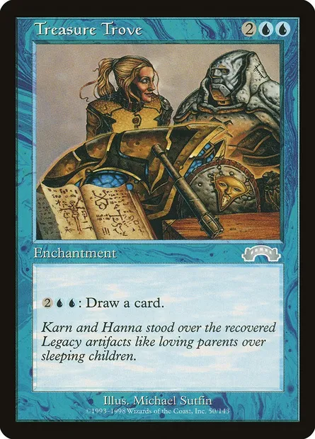 Treasure Trove, Magic card EXO 50 — Exodus set