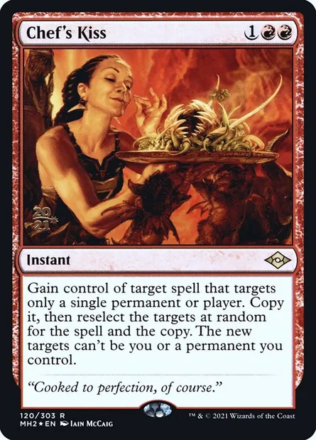 Chef's Kiss, Magic card PMH2 120s — Modern Horizons 2 Promos set