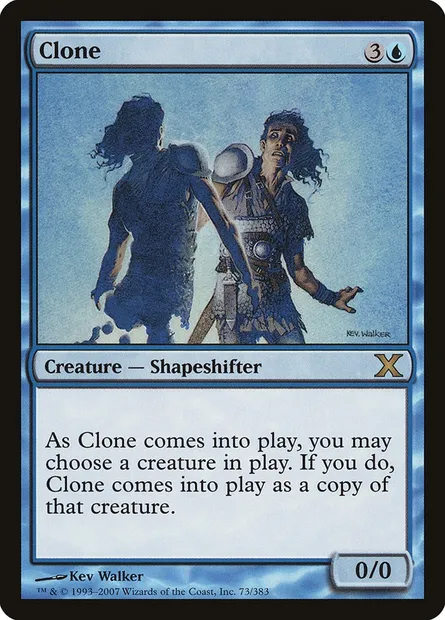 Clone, Magic card 10E 73 — Tenth Edition set